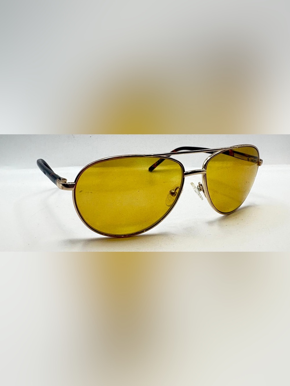 Veer New Castle II Gold Pilot Metal Sunglasses Frames Only